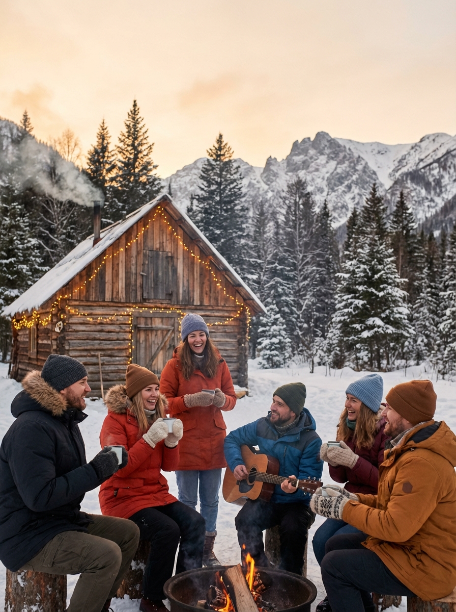 Зимний пионерский лагерь — Манжерок